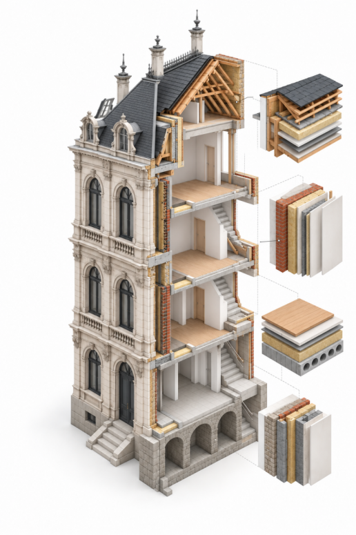 Composites and surfaces